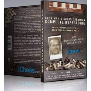 PREMIUM CHESS VIDEO | Chess Opening Repertoire for Busy Players – IM Andrew Martin (MP4) - CHESS PREMIUM