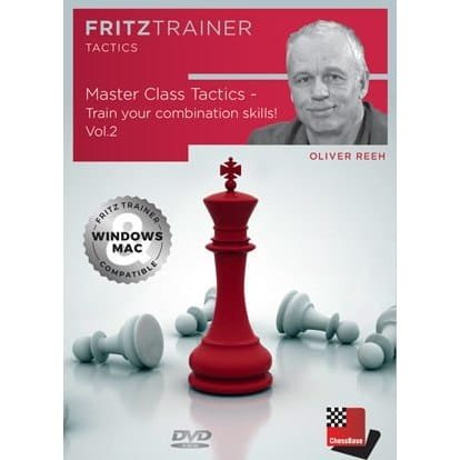 PREMIUM CHESS VIDEO | Chessbase CBFT, SDVL Master Class Tactics - Train your combination skills! Vol.2 by Oliver Reeh - CHESS PREMIUM