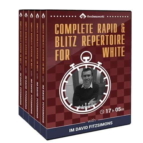 PREMIUM CHESS VIDEO | Complete Rapid and Blitz Repertoire for White with IM David Fitzsimons (MP4) - CHESS PREMIUM