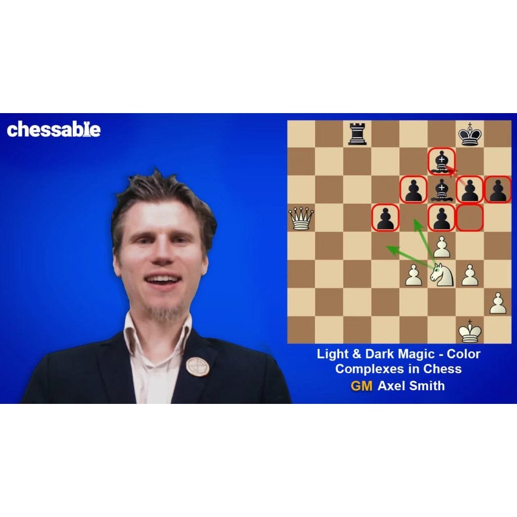 PREMIUM CHESS VIDEO | Light & Dark Magic - Color Complexes in Chess by GM Axel Smith (MP4) - CHESS PREMIUM
