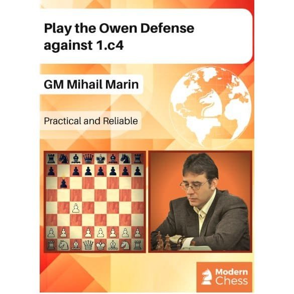 PREMIUM CHESS VIDEO | Play the Owen Defense against 1.c4 - GM Mihail Marin (Modern Chess) VIDEOS + PGN - CHESS PREMIUM
