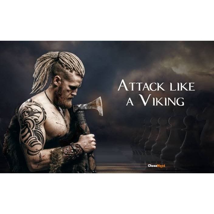 PREMIUM CHESS VIDEO | Attack Like A Viking ( MP4 6 HOURS 18 MIN) By GM Gabuzyan Hovhannes ChessMood - CHESS PREMIUM