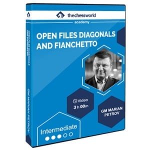 Open Files, Diagonals and Fianchetto with GM Marian Petrov + PGN