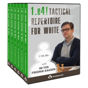 1.e4! Tactical Repertoire for White with IM Tor Fredrik Kaasen + PGN