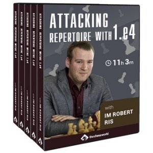 Attacking Repertoire with 1.e4 with IM Robert Ris + PGN