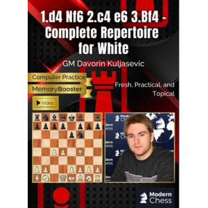1.d4 Nf6 2.c4 e6 3.Bf4 - Complete Repertoire for White PGN Only