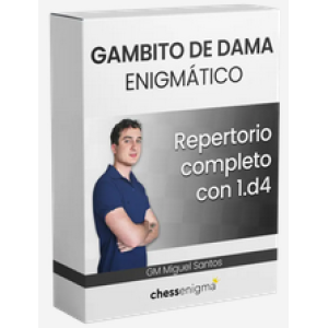 Gambito de Dama Enigmático Repertorio completo con 1.d4 + PGN (Language Spanish)