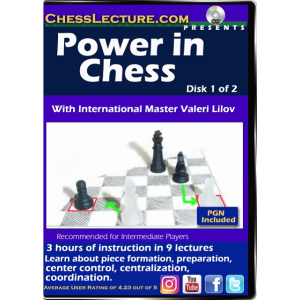 Power in Chess - Chess Lecture - Volume 172 - 2 DVDs + PGN