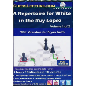 Repertoire for White in the Ruy Lopez - Chess Lecture Vol 183 - 2 DVDs + PGN