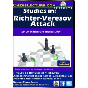 Studies in Richter-Veresov Attack - Chess Lecture - Volume 164 + PGN